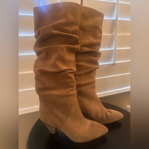 ANTONIO MELANI Tan Heeled Boots